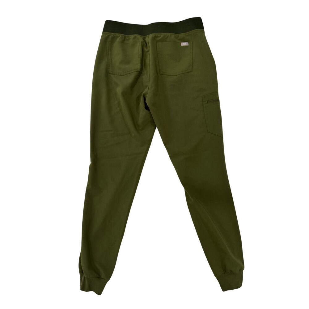 Figs Zamora Tall Jogger Scrub Pants Dark Olive Women’s Medium Tall MT LE Retired - Picture 4 of 11